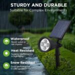 InnoGear Solar Lights Outdoor Waterproof Solar Garden Light for Outside Yard Lan... - Image 5