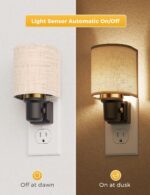 L LOHAS LED Night Lights Plug into Wall, Plug in Night Light Dimmable, Farmhouse... - Image 3