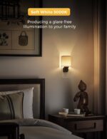 L LOHAS LED Night Lights Plug into Wall, Plug in Night Light Dimmable, Farmhouse... - Image 4
