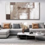YISXINOAG Large Abstract Wall Art For Living Room Decor Grunge Room Decor Art Ca... - Image 3