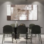YISXINOAG Large Abstract Wall Art For Living Room Decor Grunge Room Decor Art Ca... - Image 4