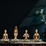 Leekung Yoga Statue Meditation Zen Decor - Yoga Statues for Home Decor,Small Yog... - Image 7
