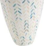 Deco 79 Mother of Pearl Shell Handmade Decorative Vase Tall Mosaic Centerpiece V... - Image 5
