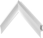 Pure White Prismatic 3" Color Chip Alloy Deco TV Frame (32",43",50",55",65",75",... - Image 5