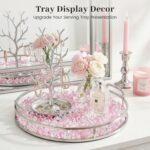 DomeStar Fake Ice, 150PCS Acrylic Fake Diamonds Vase Fillers Pink and Transparen... - Image 6