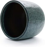LuxenHome 15.5" Dia Large Ceramic Pots for Plants, Modern Green Glazed Planters ... - Image 9