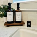 Wood Pedestal Soap Stand, Farmhouse Wood Riser, Soap Dish Holder/Tray Counter De... - Image 4