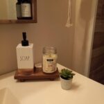 Wood Pedestal Soap Stand, Farmhouse Wood Riser, Soap Dish Holder/Tray Counter De... - Image 6