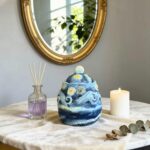Ceramic Hand-Painted Starry Sky Sealed Jar, Food Storage Containers with Lids, H... - Image 4