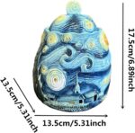 Ceramic Hand-Painted Starry Sky Sealed Jar, Food Storage Containers with Lids, H... - Image 6