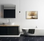 Tree of Life Gold Canvas Wall Art Modern Luxury Golden Big Tree Painting Picture... - Image 8