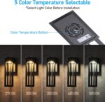 LEONLITE 19 Inch LED Modern Outdoor Wall Light Fixture 5CCT, Dimmable Exterior L... - Image 4
