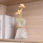 Kaitnax Glass Vases Irregular Shaped Flower Vase Art Decorative Flower Vase for ... - Image 5
