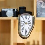 Melting Clock, Salvador Dali Watch Melted Clock for Decorative Home Office Shelf... - Image 5