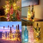 Aluan Wine Bottle Lights with Cork, 12 LED 10 Pack Fairy / String Lights Waterpr... - Image 7