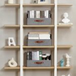 Bagnizer Closet Organizers and Storage, Linen Trapezoid Storage Bins with Handle... - Image 6