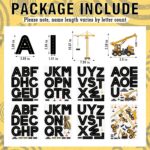 8 Sheets Personalized Wall Decals Large Letter Stickers Name Stickers Nursery Wa... - Image 4