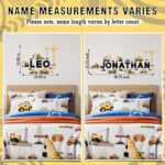 8 Sheets Personalized Wall Decals Large Letter Stickers Name Stickers Nursery Wa... - Image 5