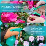 Garden Tool Set, 10 PCS Gardening Essentials, Stainless Steel Garden Hand Tools ... - Image 4