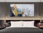 Arjun Neutral Wall Art Painting Oversize Abstract Art Wall Decor Canvas, Texture... - Image 4
