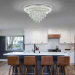 Modern Chandeliers for Living Room Crystal Ceiling Light Fixture LED Dimmable La... - Image 8