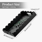 Hanobe Decorative Tray for Coffee Table: Serving Tray Decor with Scalloped Edge ... - Image 7