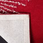 SAFAVIEH Soho Collection 2' x 3' Red / Ivory SOH712L Handmade Starburst Premium ... - Image 3