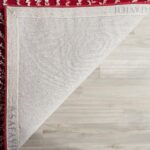 SAFAVIEH Soho Collection 2' x 3' Red / Ivory SOH712L Handmade Starburst Premium ... - Image 4