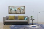 Alenoss Oil Paintings on Canvas Wall Art 100% Hand Painted Abstract Modern Paint... - Image 5