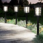 XMCOSY+ Solar Pathway Lights, 50 LM Bright Solar Lights, Garden Outdoor Waterpro... - Image 7