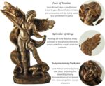 7.48inch San Miguel Archangel Statue - St Michael The Archangel Defeating The De... - Image 3