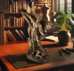 7.48inch San Miguel Archangel Statue - St Michael The Archangel Defeating The De... - Image 6