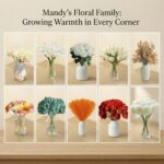 Mandy's White Artificial Tulips Flowers Centerpiece, 13.5" Lifelike PU Fake Flor... - Image 7