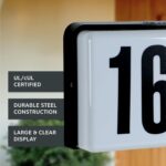 Designers Fountain Lighted House Number Sign, 2-Light Outdoor Home Address Plaqu... - Image 4