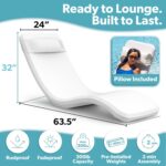 GoSports Coast Modern in Pool Lounge Chair - Waterproof & Weighted Chaise Lounge... - Image 3