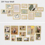 Heimlove Gold Collage Picture Frames Set of 12,Two 8x10,Two 6x8,Four 5x7,Four 4x... - Image 7