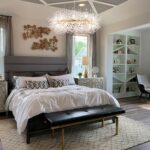 Wellmet Firework Chandelier 38 inch, Modern Crystal Chandelier Gold Wagon Wheel ... - Image 3