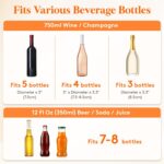 Lifewit 6.5L Ice Bucket for Parties 2 Packs, Portable Drink Bucket for Cocktail ... - Image 5