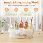 Lifewit 6.5L Ice Bucket for Parties 2 Packs, Portable Drink Bucket for Cocktail ... - Image 6