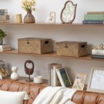 StorageWorks Wicker Baskets with Lid for Organizing, Seagrass Storage Baskets fo... - Image 8