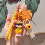 8Pcs Mini Boy and Girl Statue Dollhouse People Figures Set Resin Cake Toppers fo... - Image 5