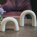 Defined Deco Ceramics Arch Decorative Objects,Neutral Home Decor for Shelves,She... - Image 3