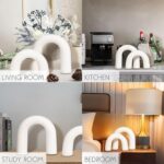 Defined Deco Ceramics Arch Decorative Objects,Neutral Home Decor for Shelves,She... - Image 8