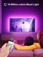 GIPOYENT TV LED Lights, 13.1Ft LED Lights for 40-65 Inch, TV Behind with Bluetoo... - Image 3