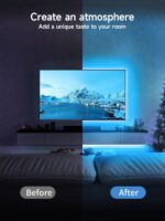 GIPOYENT TV LED Lights, 13.1Ft LED Lights for 40-65 Inch, TV Behind with Bluetoo... - Image 6