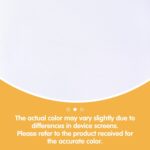 BRILLMAX 6 Pack White Round Tablecloths 120 Inch for 60” Tables - 150 GSM Polyes... - Image 6