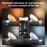 Philips Hue Bloom Smart Table Lamp, White - White and Color Ambiance LED Color-C... - Image 7