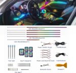 Acrylic Interior Car LED Strip Lights, Dreamcolor 10-in-1 Car Ambient Lighting K... - Image 5