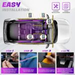 Acrylic Interior Car LED Strip Lights, Dreamcolor 10-in-1 Car Ambient Lighting K... - Image 7