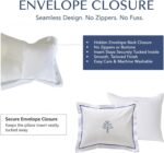 Jacaranda Living Embroidered Boudoir Pillow Cover – Handcrafted Embroidery, Fine... - Image 5